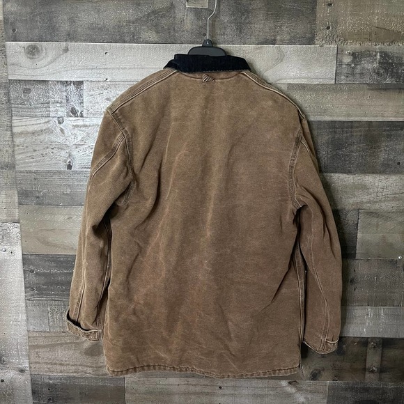 SOLD Vintage USA Carhartt Barn Blanket Lined Coat Large - Picture 2 of 3